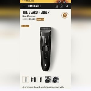 Manscaped Black Beard Trimmer